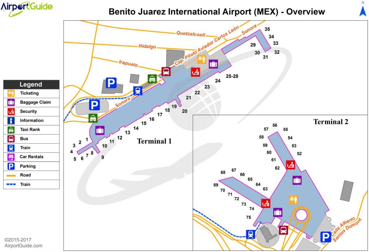 Mexico City airport gate peta